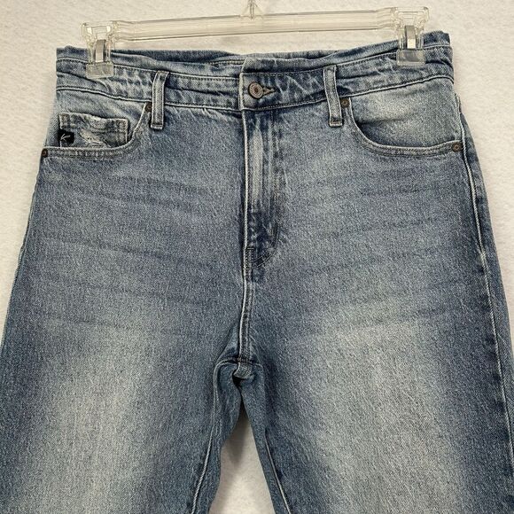 KanCan Jeans Women 11 Blue Lite Wash Hi Waist Estilo 5Pocket Cotton Cottage Boho - Picture 11 of 16